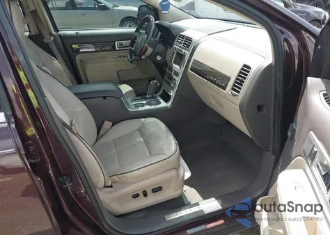 2010 Lincoln Mkx z USA, uszkodzony, nr VIN 2LMDJ8JCXABJ20085